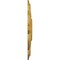 Ekena Millwork Deria Ceiling Medallion (Fits Canopies up to 6"), Hand-Painted Iridescent Gold, 20 1/4"OD x 1 1/2"P CM20DRIGS - alternate 2